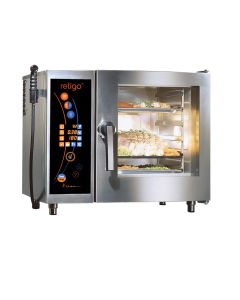 RETIGO Blue Vision Combi Oven Steam Injection 7 Trays GN1/1 B611i 