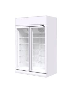 SANDEN	2 Door Multidesk Glass Door Freezer 1006L (Plug-In) SFM-1005