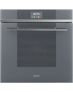 SMEG 60cm SS Linea Series Thermoventilated Pyrolitic Oven SFP6104TVS