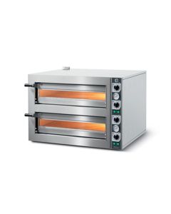 CUPPONE Tiziano Series Double Deck Electric Pizza Oven TZ430/2M