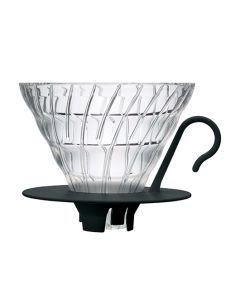 HARIO V60 Glass Dripper N 02 / Black VDGN-02B